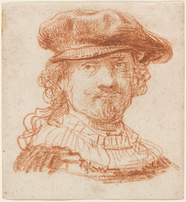 Rembrandt Slef Portrait 1637