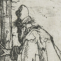 The Blindness of Tobit a Sketch circa 1629 thumb
